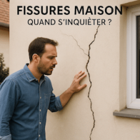 quand s'inquiéter pour une fissure de maison