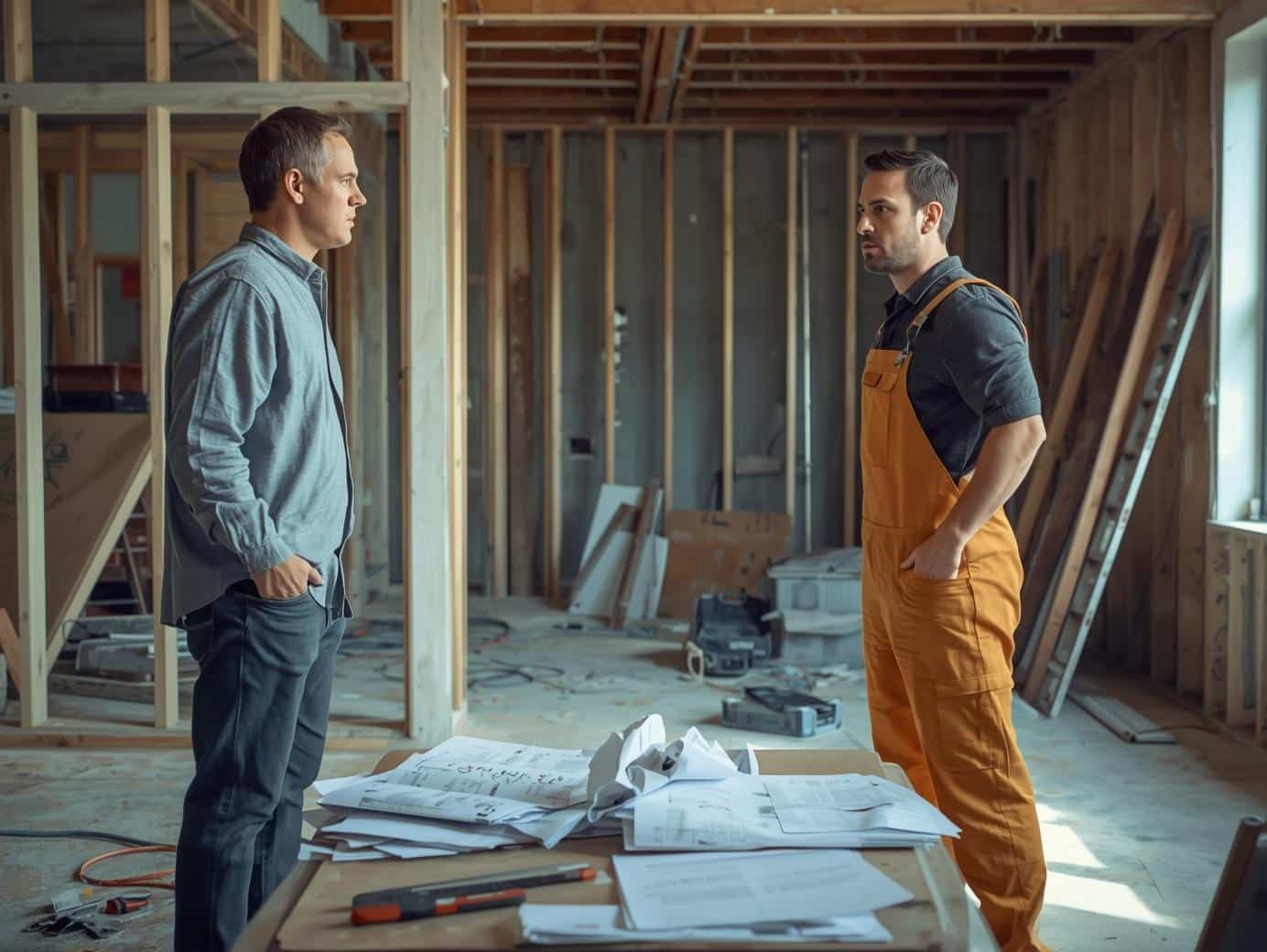 Rupture des relations avec un artisan lors d'un chantier