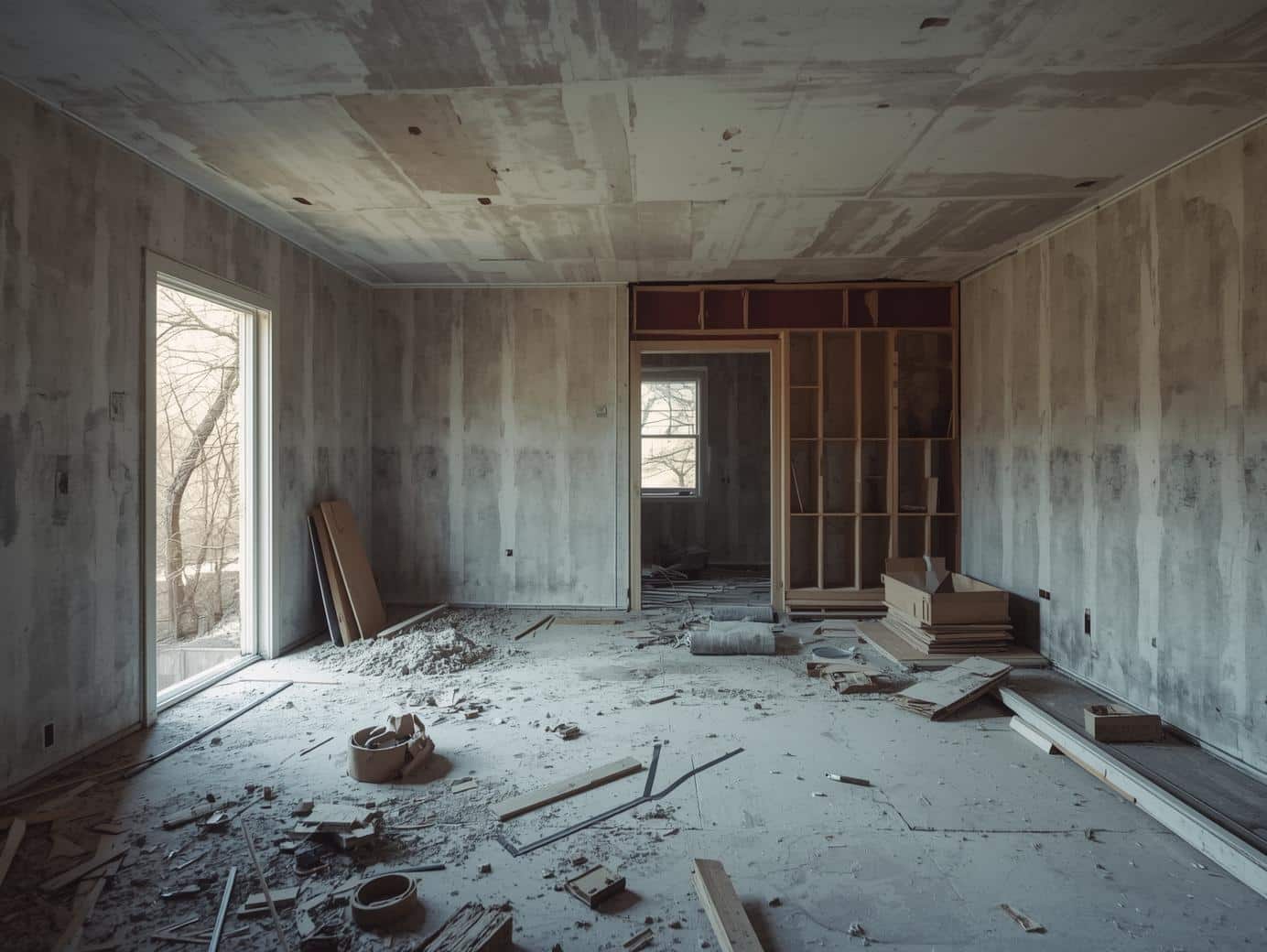 Abandon de chantier rénovation